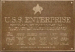 ENTERPRISE-E DEDICATION PLAQUE  