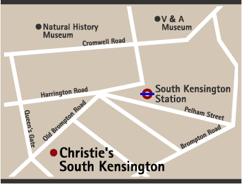 South Kensington Map