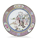 A 'semi-eggshell' soup plate
