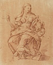 Luca Giordano - An allegory of Vigilance, after Raphael