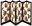 A French walnut and parcel-gilt four-leaf screen