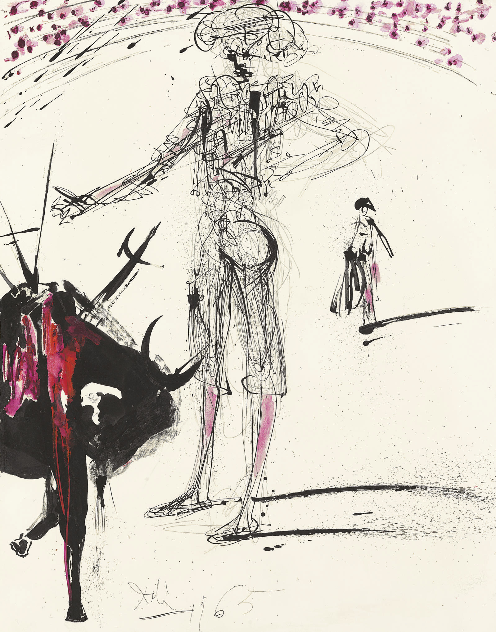 Salvador Dali Bullfight