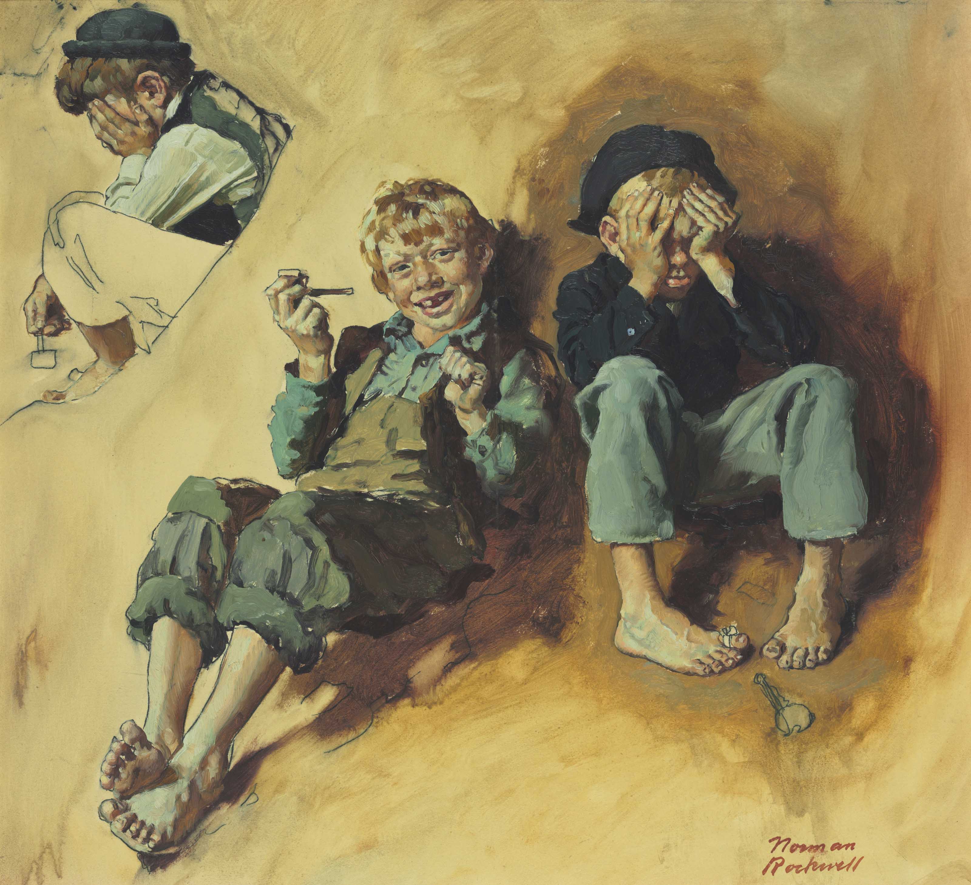 Norman Rockwell том Сойер