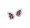 A PAIR OF 'MYSTERY-SET' RUBY AND DIAMOND EAR CLIPS, BY VAN CLEEF & ARPELS 