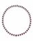 A RUBY AND DIAMOND NECKLACE  